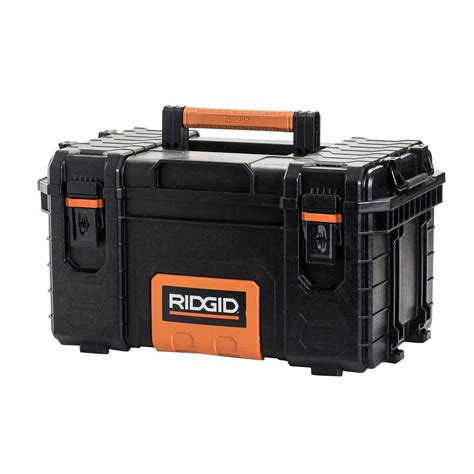 ridgid steel tool box|ridgid tools box home depot.